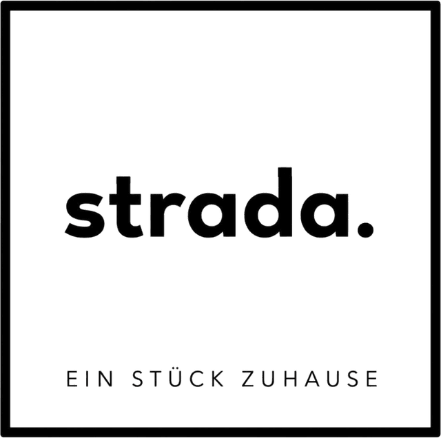 Strada Logo mit dem Zusatz Ein Stück Zuhause